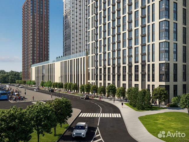 2-к квартира, 57.6 м², 7/30 эт. 2-к квартира, 57.6 м², 7/30 эт.