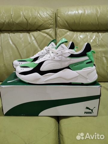 Кроссовки puma RS-X Reinvention Green Кроссовки puma RS-X Reinvention Green