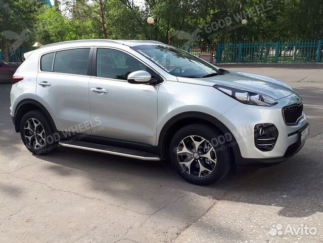 Литые диски R17 на Kia Sportage