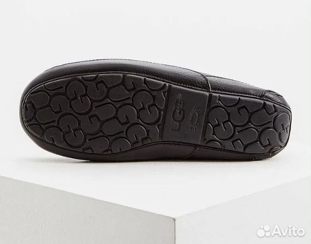 Мужские мокасины UGG Australia Ascot Brown зимние Мужские мокасины UGG Australia Ascot Brown зимние