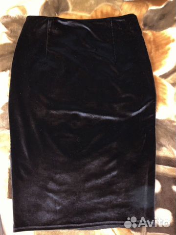 Юбка с двусторонними пайетками