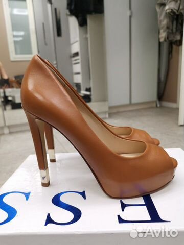 Туфли Guess коньячные, кожа Туфли Guess коньячные, кожа