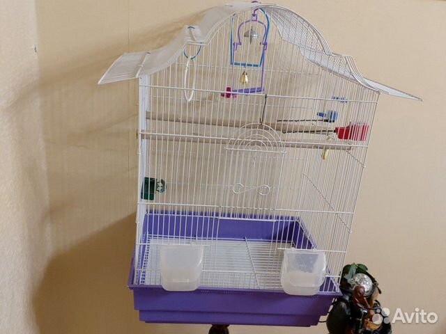 Клетка для попугаев купить на Зозу.ру - фотография № 4