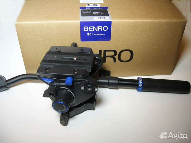 Профессиональная видеоголова Benro S6 Профессиональная видеоголова Benro S6