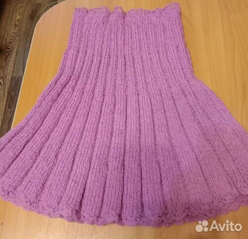 Детская шерстяная юбочка с кож.ремешком Детская шерстяная юбочка с кож.ремешком