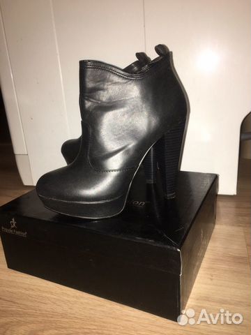 Ботильоны черные 38 размер
