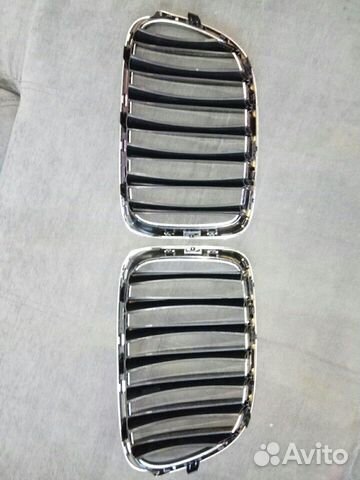 Решётки радиатора Бмв X1 e84 оригинал. Серебристые Решётки радиатора Бмв X1 e84 оригинал. Серебристые