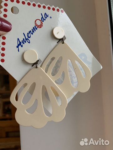 Серьги фламенко