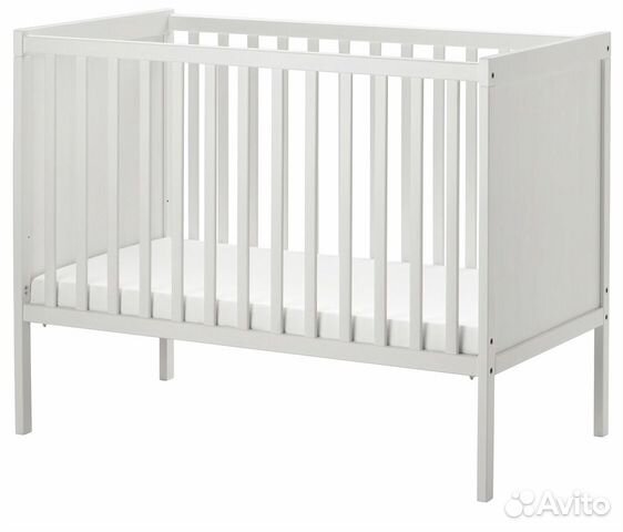 Детская кроватка IKEA + матрац
