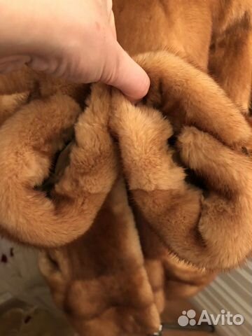 Шуба норковая, рыжая, автоледи Шуба норковая, рыжая, автоледи