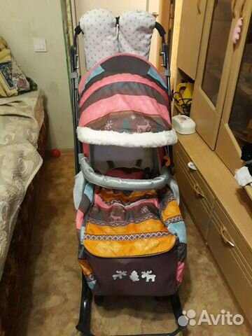 Санки - Коляска Ника 7-3