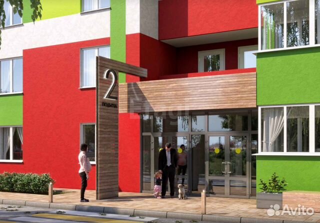 2-к квартира, 64.2 м², 5/26 эт.