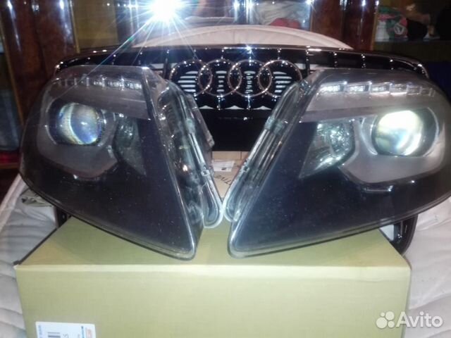 Audi q7 4l фара правая левая