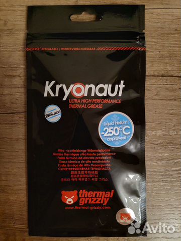 Termopasta Kryonant Thermal Grizzly Tg K 001 Rs Kupit V Naberezhnyh Chelnah Bytovaya Elektronika Avito