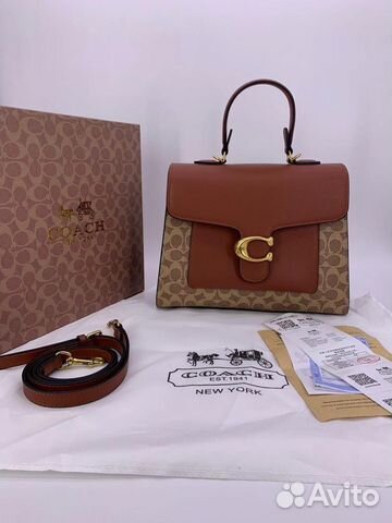 Сумка женская кожаная через плечо новая Coach