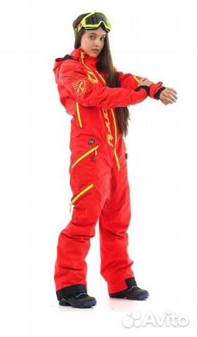 Комбинезон Extreme Woman Red-Fluo 2020 Комбинезон Extreme Woman Red-Fluo 2020