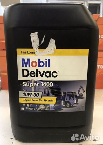 Масло Mobil Delvac Super 1400 10W-30 20L