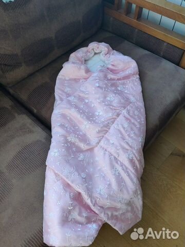 Конверт и одеяло для новорожденных