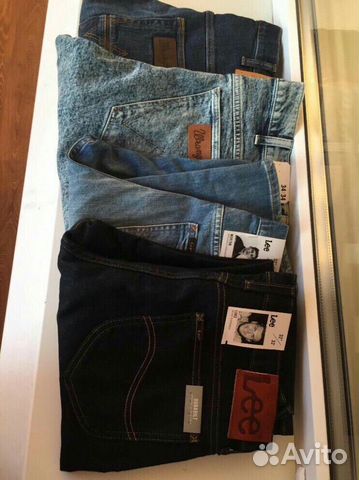 Новые джинсы фирмы: wrangler /LEE Новые джинсы фирмы: wrangler /LEE