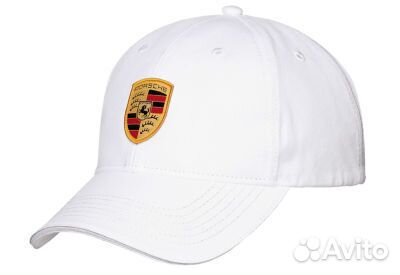 Бейсболка Porsche Crest cap Black/White