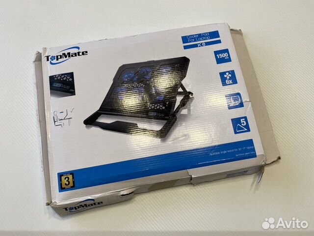 Подставка Cooler Pad под ноутбук Top Mate