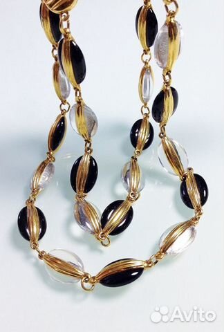 Винтажное колье Swarovski с кристаллами, 1980-е Винтажное колье Swarovski с кристаллами, 1980-е