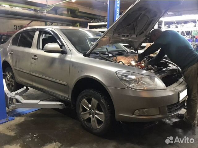 Замена двигателя Skoda Octavia A5