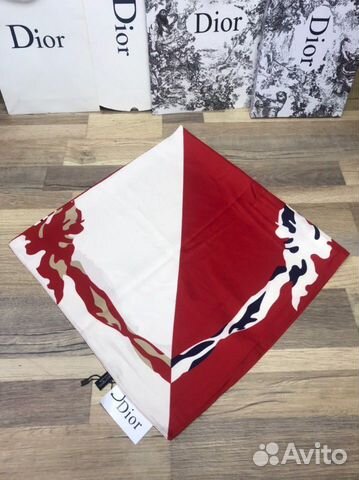 Новый женский шёлковый платок Dior