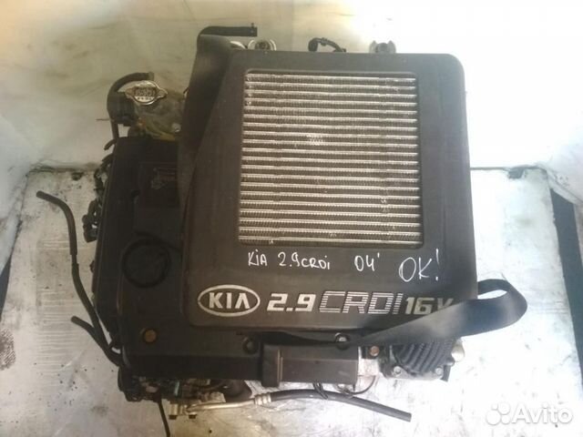 Двигатель Kia Carnival рестайлинг 2001-2006