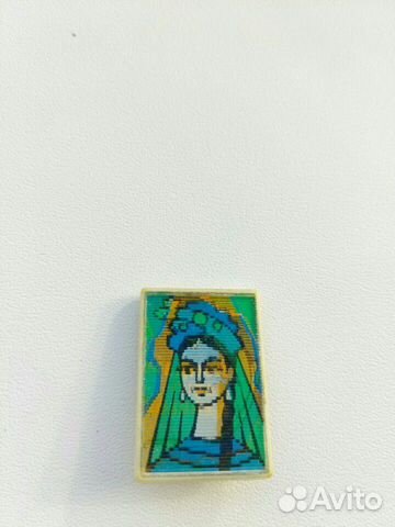 Значок детский СССР переливной