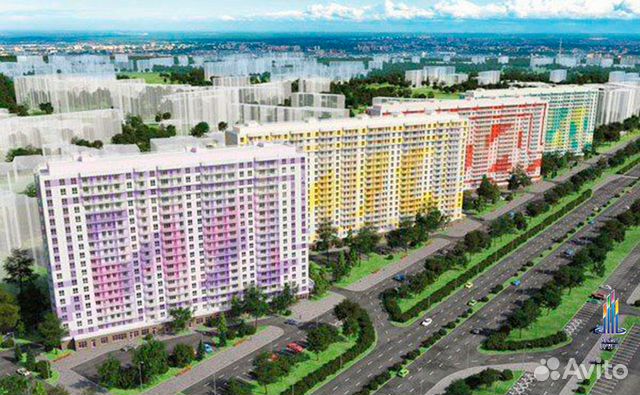 1-к квартира, 37.1 м², 17/19 эт.
