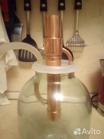Попугай для самогонного аппарата (медный)