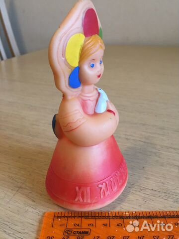 Игрушка резиновая пр-ва СССР символ XII фестиваля
