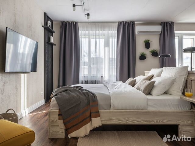 

Квартира-студия, 50 м², 1 кровать