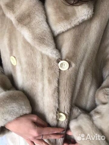 Шуба из натурального меха. бу