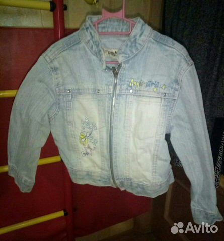 Джинсовка на девочку рост 116см Джинсовка на девочку рост 116см