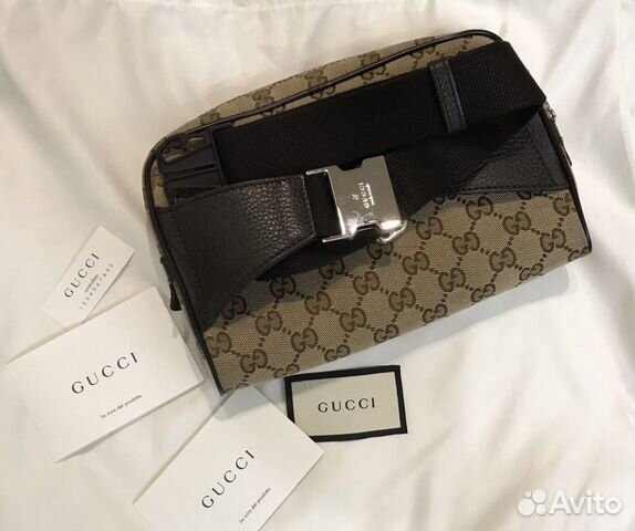 Поясная сумка Gucci оригинал(унисекс) Поясная сумка Gucci оригинал(унисекс)