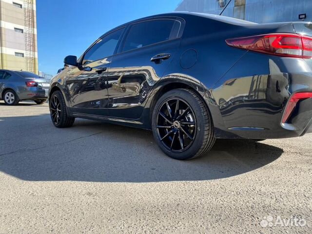 Колёса в сборе CVT Black R17 7,5J на Solaris ET41 Колёса в сборе CVT Black R17 7,5J на Solaris ET41
