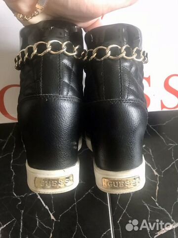 Кеды/сникерсы guess на танкетке
