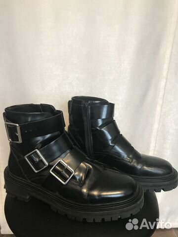 Ботинки из кожи ASOS