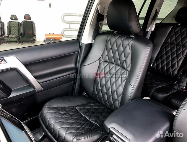 Кожаный салон Toyota Land Cruiser Prado 150 2019 Кожаный салон Toyota Land Cruiser Prado 150 2019