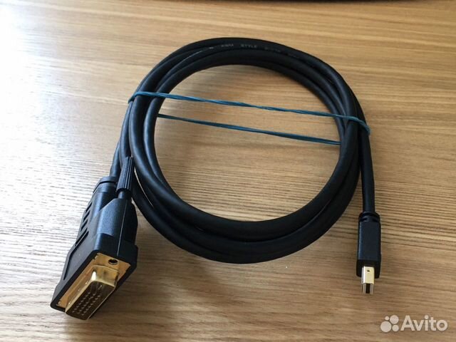 Кабель адаптер DVI на Mac Mini DisplayPort 1,8м