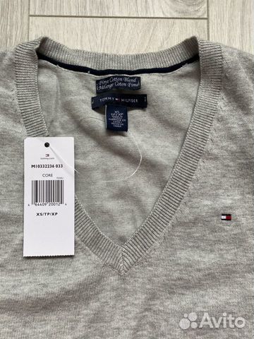 Tommy Hilfiger оригинал новый полувер свитер кофта