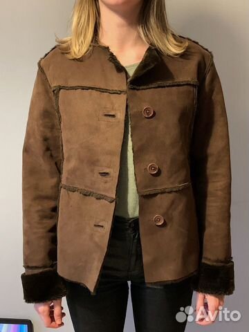 Дубленка короткая женская