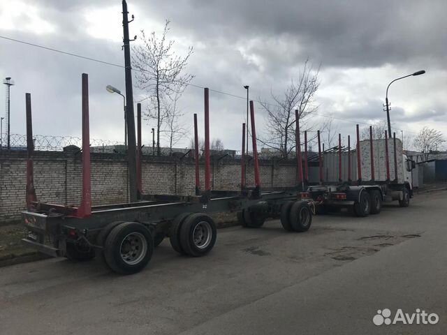 Сортиментовоз Volvo FM с прицепом jyki Сортиментовоз Volvo FM с прицепом jyki