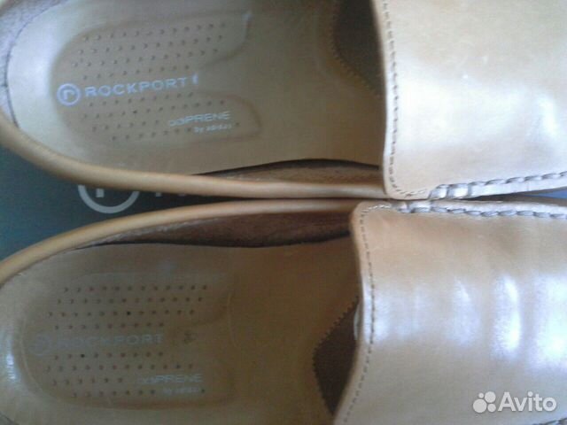 Мокасины Rockport Glenway Tan, б.у Мокасины Rockport Glenway Tan, б.у