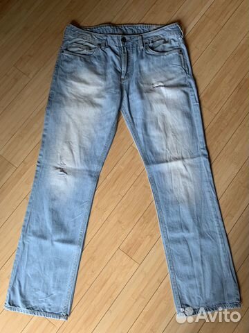 Джинсы Ash skinny W36 L32 легкие летние Джинсы Ash skinny W36 L32 легкие летние