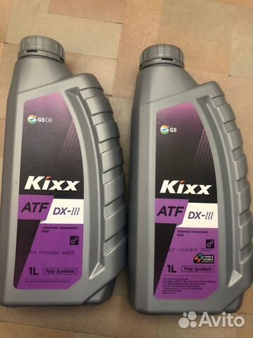 Трансмиссионная жидкость kixx ATF DX-III/1Л синт