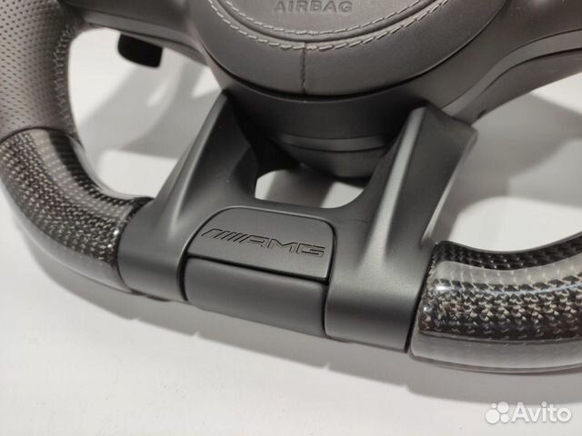 Руль карбон рулевое колесо Mercedes W464 W222 AMG
