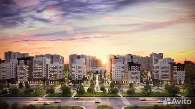1-к квартира, 33.4 м², 15/21 эт. 1-к квартира, 33.4 м², 15/21 эт.